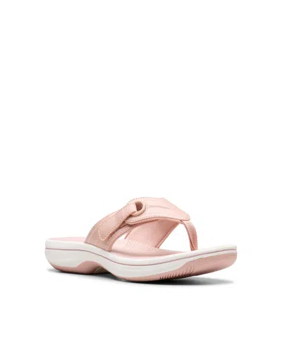 Clarks Cloudsteppers Women's Breeze Reyna Sandals In Pink