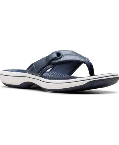 Clarks Cloudsteppers Women's Breeze Reyna Sandals In Blue