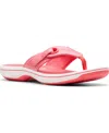 Clarks Breeze Reyna In Pink Synthetic In Multi