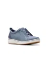 Clarks Breeze Sky Lace In Navy Textile