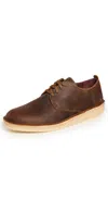 Clarks Coal London Leather Sneaker In Beeswax