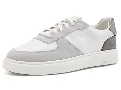 Clarks Code C Court Women's Shoes Grey: 12 B - Medium, Leather In White