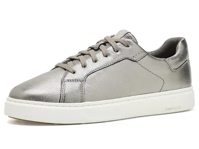 Clarks Code C Lace Women's Shoes Pewter Metal: 6 C - Wide, Suede