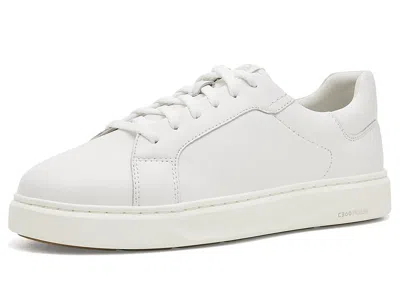 Clarks Code C Lace Women's Shoes White Leather: 5 B - Medium, Suede