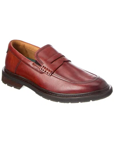 Clarks Collection Burchill Leather Penny Loafer In Brown