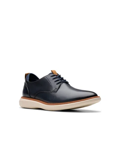 Clarks Collection Men's Brantin Plain Toe Dress Casual Shoes In Black
