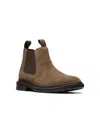Clarks Collection Men's Burchill Up Boots In Taupe Suede