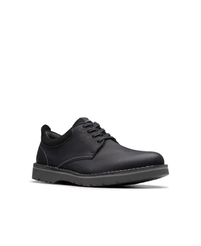 Clarks Collection Men's Eastridge Low Shoes In Black Leather