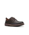 Clarks Collection Men's Eastridge Low Shoes In Dark Brown Leather