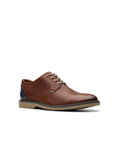 Clarks Collection Men's Radcliff Low Shoes In Tan Leather