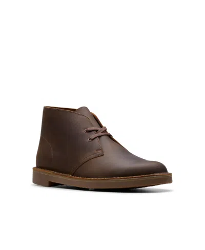 Clarks Collection Men's Shepton Boots In Dark Brown Leather