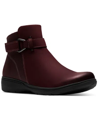 CLARKS COLLECTION WOMEN'S CARLEIGH DRIFT WEDGE BOOTIES