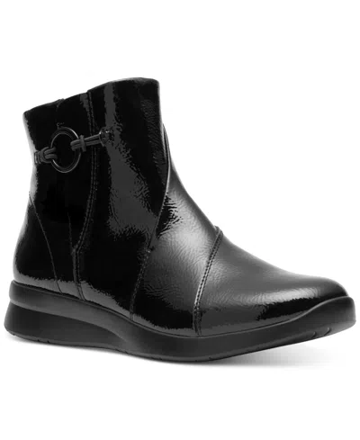 Clarks Collection Women's Ellowyn Deva Wedge Booties In Black