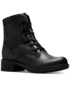 Clarks Collection Women's Hearth Parker Block Heel Booties In Black