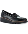 Clarks Collection Women's Sharon Pace Slip On Shoes In Black