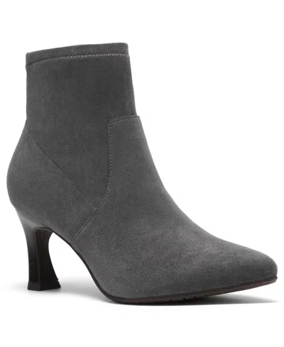 Clarks Collection Women's Tammitha Ace Pointed Toe Booties In Gray