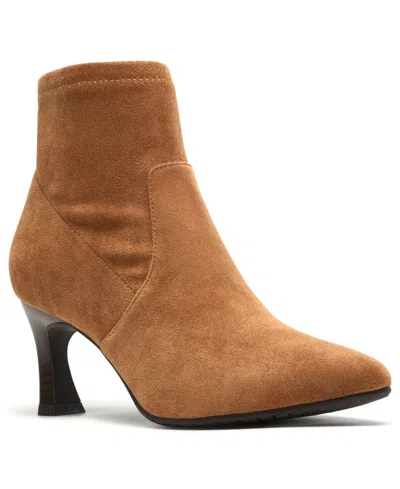 Clarks Collection Women's Tammitha Ace Pointed Toe Booties In Brown