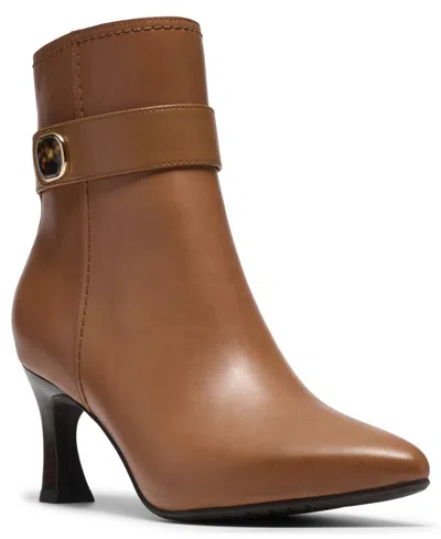 Clarks Collection Women's Tammitha Nora Pointed Toe Booties In Brown