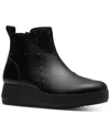 Clarks Collection Women's Zylah Willow Wedge Booties In Black