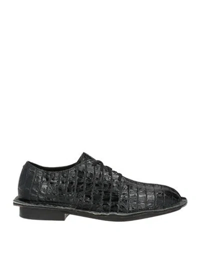 Clarks Coming Up Roses By Martine Rose Woman Lace-up Shoes Black Size 7 Leather