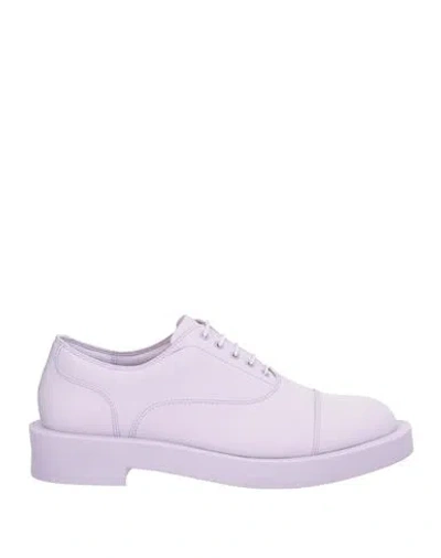 Clarks Coming Up Roses By Martine Rose Woman Lace-up Shoes Lilac Size 7 Textile Fibers In Purple