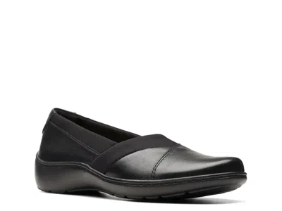 Clarks Cora Charm Slipon In Black