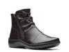Clarks Cora Pace Bootie In Brown