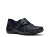 Clarks Cora Teagan Flat In Blue