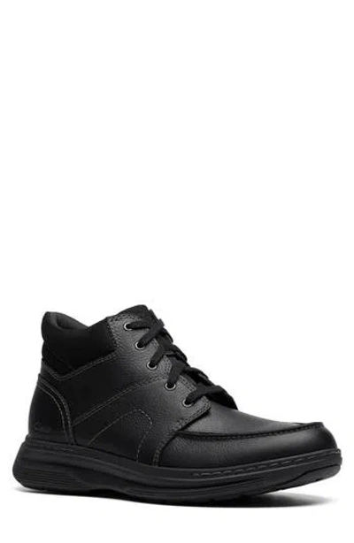 Clarks ® Craftwell Lace-up Boot In Black