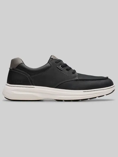 Clarks Craftwell Moc Toe Casual Oxfords In Black