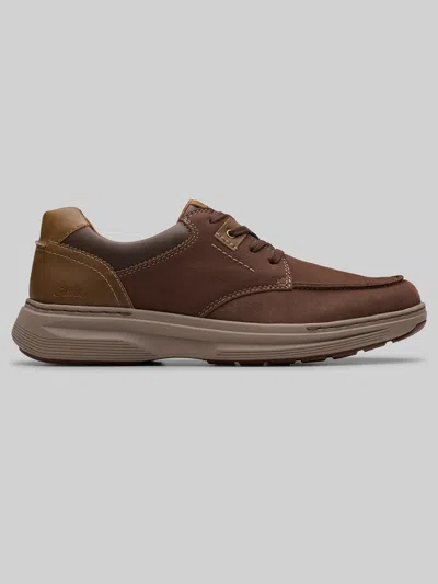 Clarks Craftwell Moc Toe Casual Oxfords Dark In Brown