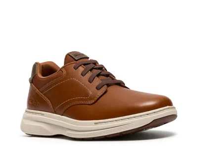 Clarks Craftwell Plain Oxford In Light Brown
