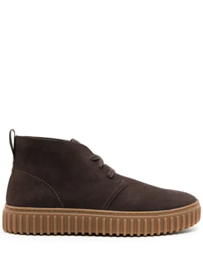 CLARKS DARK BROWN TORHILL BOOT