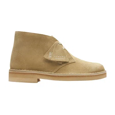 Pre-owned Clarks Desert Boot 'maple Suede' | Tan | Men's Size 9.5