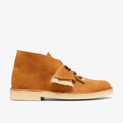 Clarks Desert Boot Suede In Brown