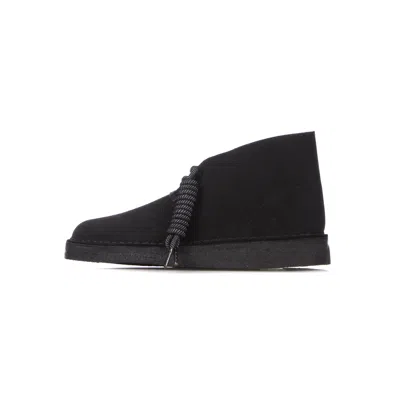Clarks Desert Coal Black Suede Men's Lifestyle Shoe