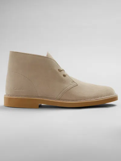 Clarks Desert Evo Lace Up Boots In Neutral
