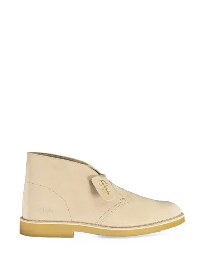 Clarks Desert Evo Suede-finish Desert Boots In Neutral