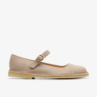 Clarks Desert Jane In Beige