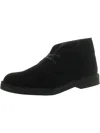 Clarks Suede Desert Boots In Black