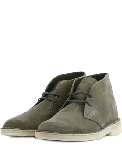 Clarks Desert "olive Suede" Boots
