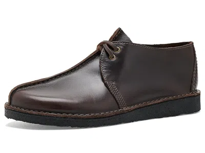 Clarks Desert Trek Men's Lace-up Boots Black Leather 1: 10.5 D - Medium In Multi