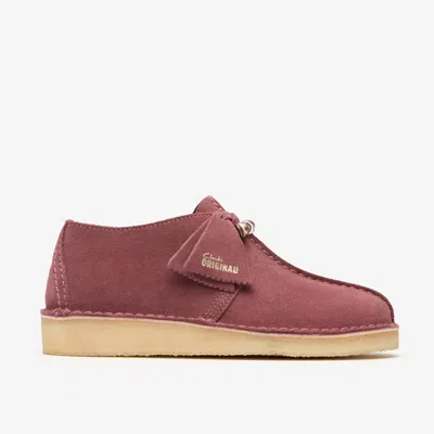 Clarks Desert Trek In Pink