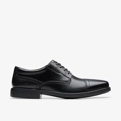 Clarks Dresslite Cap In Black