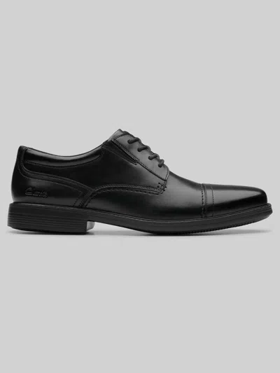 Clarks Dresslite Cap Toe Dress Oxfords In Black