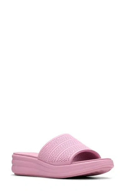 Clarks ® Drift Twist Wedge Slide Sandal