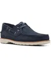 CLARKS DURLEIGH SAIL MENS SUEDE LACE UP BOAT SHOES