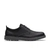 Clarks Eastridge Low In Black Leather In Black