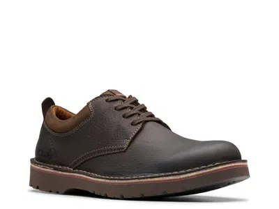 Clarks Eastridge Casual Low Plain Toe Oxfords Dark In Brown
