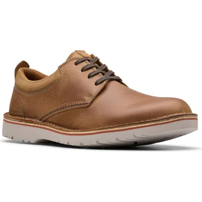 Clarks ® Eastridge Plain Toe Derby In Light Brown